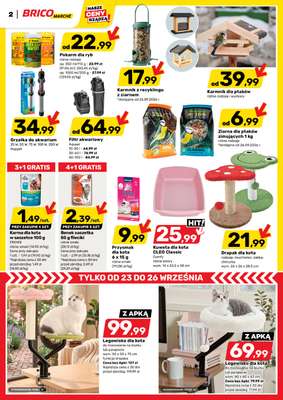 Bricomarche - gazetka promocyjna Gazetka  do soboty 03.10 - strona 2