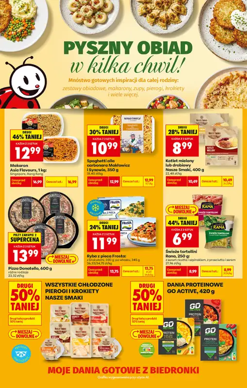 Biedronka - gazetka promocyjna Pyszne dania w klilka chwil! od poniedziałku 21.09  - strona 4