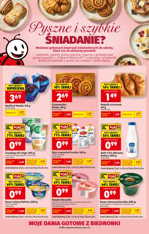 Biedronka - gazetka promocyjna Pyszne dania w klilka chwil!   - strona 2