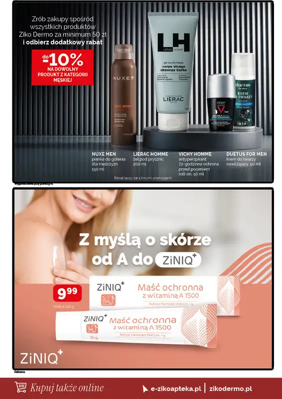 Ziko Dermo - gazetka promocyjna Gazetka od czwartku 24.09 do środy 07.10 - strona 10