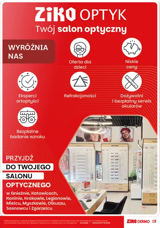 Ziko Dermo - gazetka promocyjna Gazetka od czwartku 24.09 do środy 07.10 - strona 19