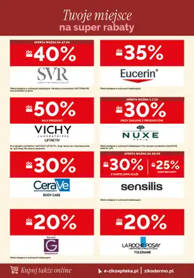 Ziko Dermo - gazetka promocyjna Gazetka od czwartku 24.09 do środy 07.10 - strona 20