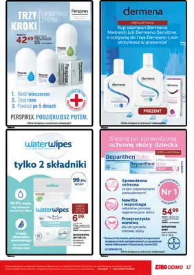 Ziko Dermo - gazetka promocyjna Gazetka od czwartku 24.09 do środy 07.10 - strona 17
