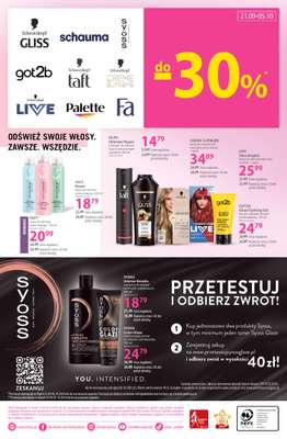 Hebe - gazetka promocyjna Gazetka od poniedziałku 21.09 do poniedziałku 05.10 - strona 20