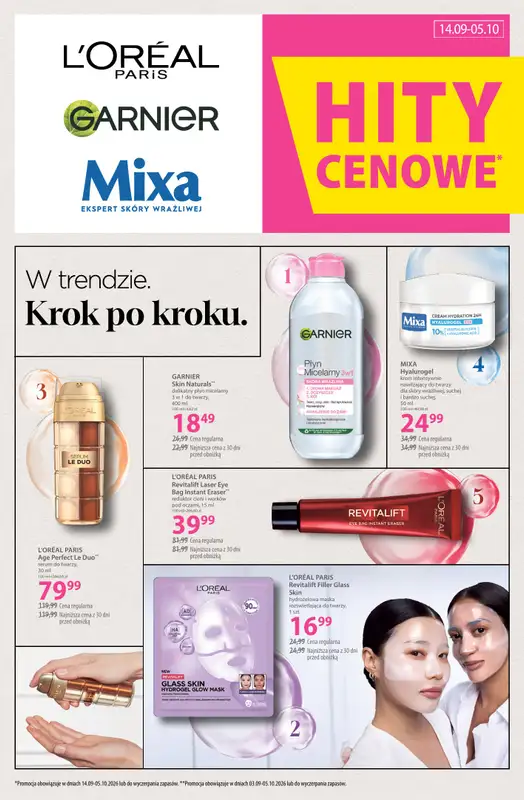 Hebe - gazetka promocyjna Gazetka od poniedziałku 21.09 do poniedziałku 05.10 - strona 9