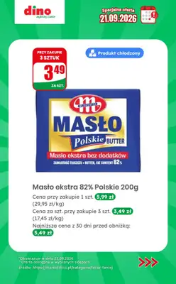 Dino - gazetka promocyjna Specjalna oferta na 21.09.2026 - promocje spoza gazetki od poniedziałku 21.09 do poniedziałku 21.09 - strona 6