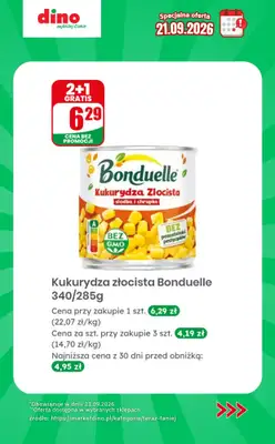 Dino - gazetka promocyjna Specjalna oferta na 21.09.2026 - promocje spoza gazetki od poniedziałku 21.09 do poniedziałku 21.09 - strona 8