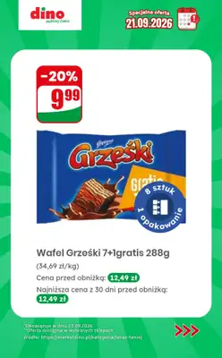Dino - gazetka promocyjna Specjalna oferta na 21.09.2026 - promocje spoza gazetki od poniedziałku 21.09 do poniedziałku 21.09 - strona 9