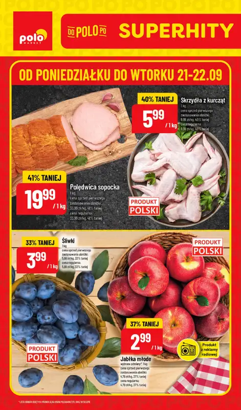 POLOmarket - gazetka promocyjna Super hity  