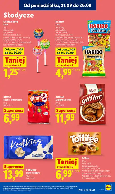 Lidl - gazetka promocyjna Oferta od poniedziałku od poniedziałku 21.09 do środy 23.09 - strona 71