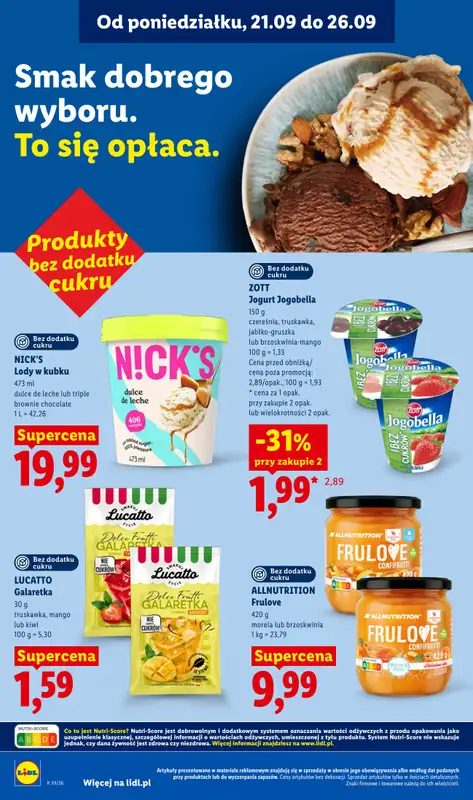 Lidl - gazetka promocyjna Oferta od poniedziałku od poniedziałku 21.09 do środy 23.09 - strona 58