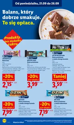 Lidl - gazetka promocyjna Oferta od poniedziałku od poniedziałku 21.09 do środy 23.09 - strona 56