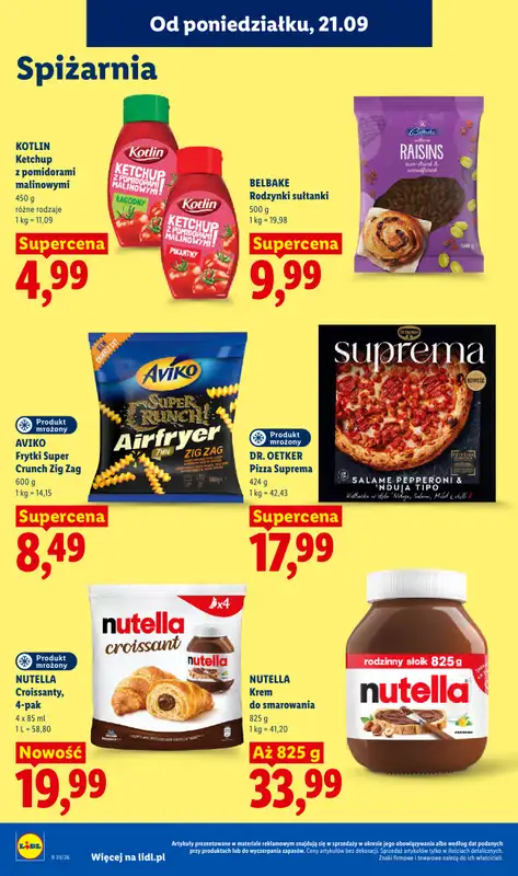Lidl - gazetka promocyjna Oferta od poniedziałku od poniedziałku 21.09 do środy 23.09 - strona 88