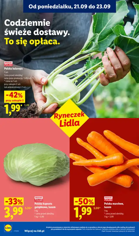 Lidl - gazetka promocyjna Oferta od poniedziałku od poniedziałku 21.09 do środy 23.09 - strona 34