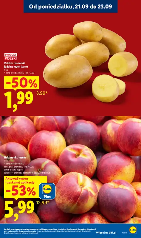 Lidl - gazetka promocyjna Oferta od poniedziałku od poniedziałku 21.09 do środy 23.09 - strona 23