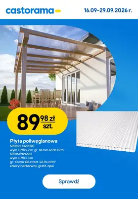 Castorama - gazetka promocyjna Najlepsze oferty od poniedziałku 21.09 do wtorku 29.09 - strona 8