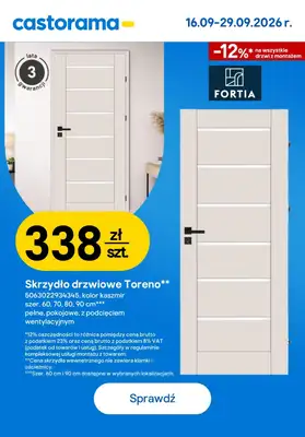 Castorama - gazetka promocyjna Najlepsze oferty od poniedziałku 21.09 do wtorku 29.09 - strona 6