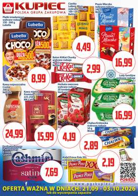 Kupiec - gazetka promocyjna Oferta plakatowa od poniedziałku 21.09 do soboty 03.10 - strona 2