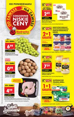 Biedronka - gazetka promocyjna Od poniedziałku od poniedziałku 21.09 do soboty 26.09