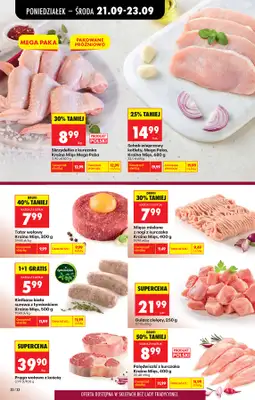 Biedronka - gazetka promocyjna Od poniedziałku od poniedziałku 21.09 do soboty 26.09 - strona 50
