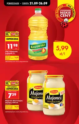 Biedronka - gazetka promocyjna Od poniedziałku, Z ladą tradycyjną od poniedziałku 21.09 do soboty 26.09 - strona 8