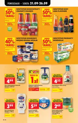 Biedronka - gazetka promocyjna Od poniedziałku, Z ladą tradycyjną od poniedziałku 21.09 do soboty 26.09 - strona 76