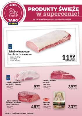 Makro - gazetka promocyjna Targ MAKRO - oferta świeża w super cenach! od poniedziałku 21.09 do soboty 26.09 - strona 2