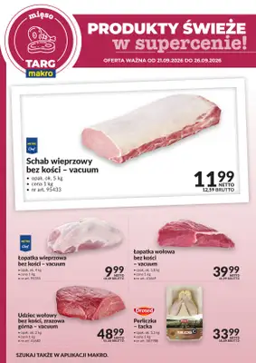 Makro - gazetka promocyjna Targ MAKRO - oferta świeża w super cenach! od poniedziałku 21.09 do soboty 26.09 - strona 2