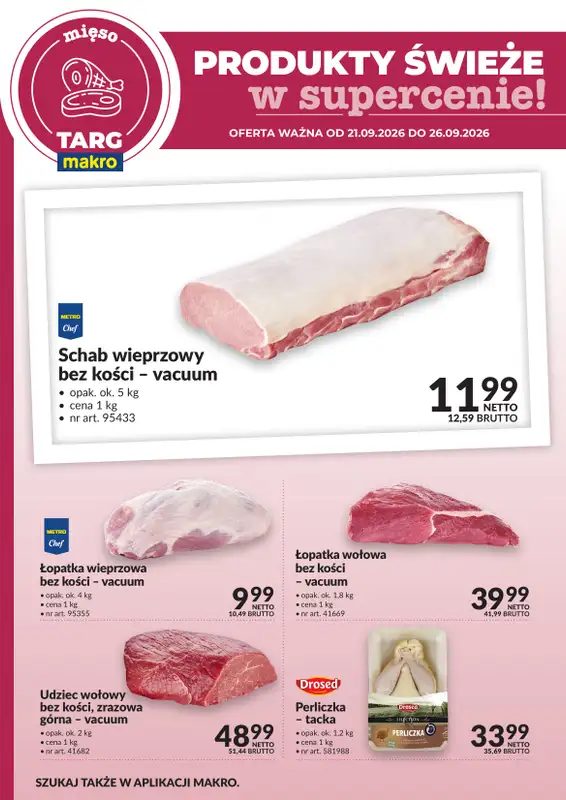 Makro - gazetka promocyjna Targ MAKRO - oferta świeża w super cenach!   - strona 2