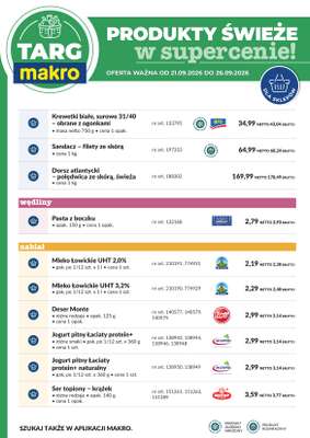 Makro - gazetka promocyjna Targ MAKRO - oferta świeża w super cenach! od poniedziałku 21.09 do soboty 26.09 - strona 7