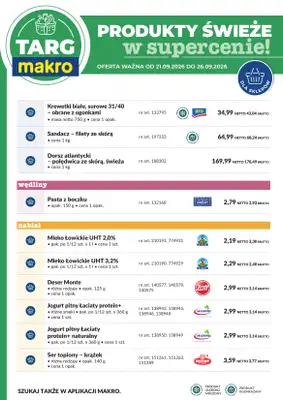 Makro - gazetka promocyjna Targ MAKRO - oferta świeża w super cenach! od poniedziałku 21.09 do soboty 26.09 - strona 7