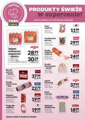 Makro - gazetka promocyjna Targ MAKRO - oferta świeża w super cenach! od poniedziałku 21.09 do soboty 26.09 - strona 3