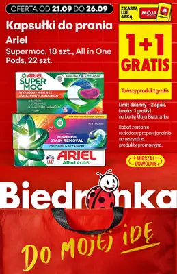 Biedronka - gazetka promocyjna Biedronkowe oszczędności od poniedziałku od poniedziałku 21.09 do soboty 26.09 - strona 19