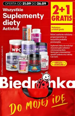 Biedronka - gazetka promocyjna Biedronkowe oszczędności od poniedziałku od poniedziałku 21.09 do soboty 26.09 - strona 20