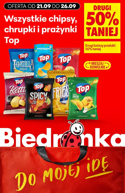Biedronka - gazetka promocyjna Biedronkowe oszczędności od poniedziałku od poniedziałku 21.09 do soboty 26.09 - strona 22