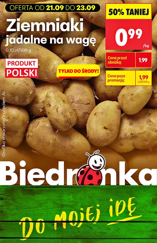 Biedronka - gazetka promocyjna Biedronkowe oszczędności od poniedziałku   - strona 3