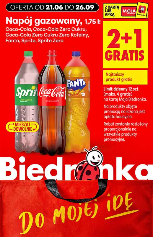 Biedronka - gazetka promocyjna Biedronkowe oszczędności od poniedziałku od poniedziałku 21.09 do soboty 26.09 - strona 4