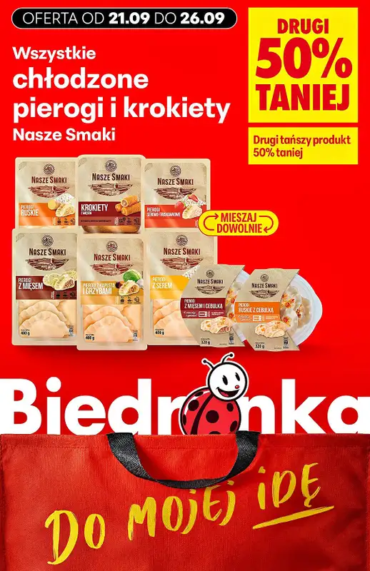 Biedronka - gazetka promocyjna Biedronkowe oszczędności od poniedziałku od poniedziałku 21.09 do soboty 26.09 - strona 18