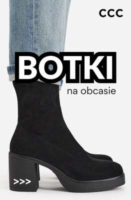 CCC - gazetka promocyjna BOTKI na obcasie od poniedziałku 21.09 