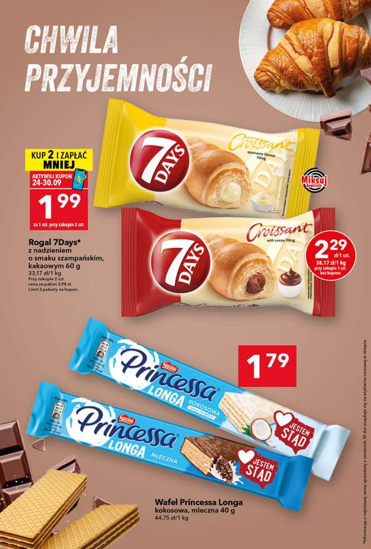 LEWIATAN - gazetka promocyjna Gazetka „MAMY TO w Lewiatanie” od czwartku 24.09 do środy 30.09 - strona 8