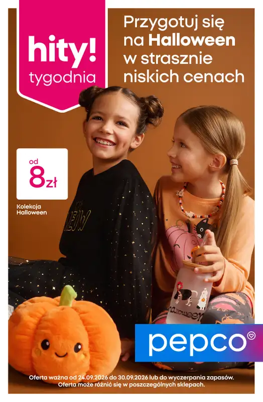 Pepco - gazetka promocyjna Gazetka od czwartku 24.09 do środy 30.09