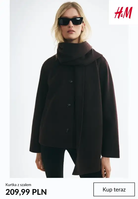 H&M - gazetka promocyjna KURTKI damskie od poniedziałku 21.09  - strona 2