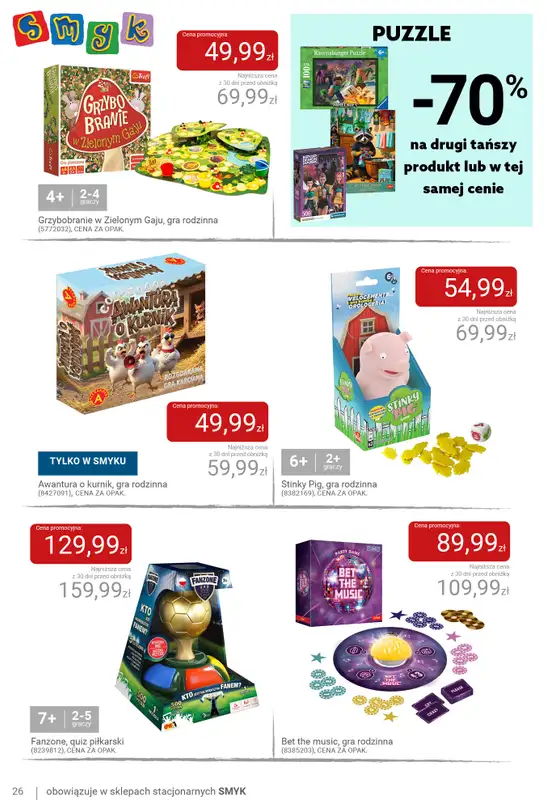 Smyk - gazetka promocyjna Katalog JESIEŃ 2026 od wtorku 22.09 do soboty 03.10 - strona 26