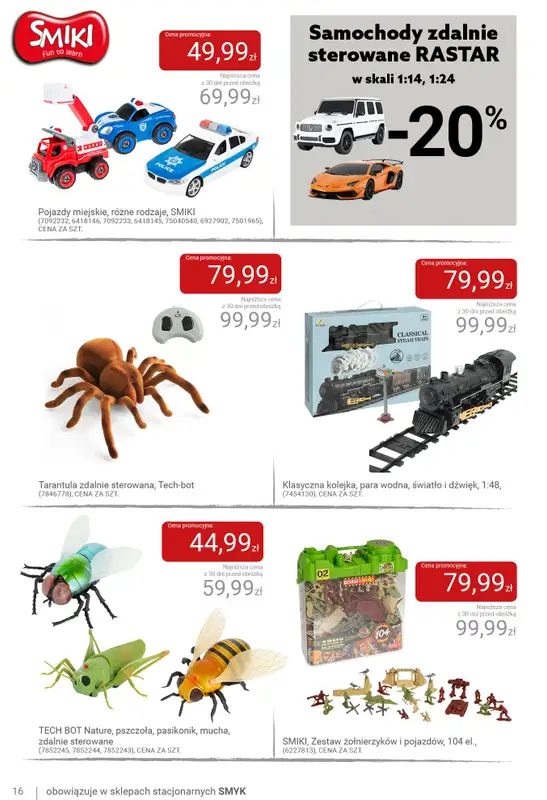 Smyk - gazetka promocyjna Katalog JESIEŃ 2026 od wtorku 22.09 do soboty 03.10 - strona 16