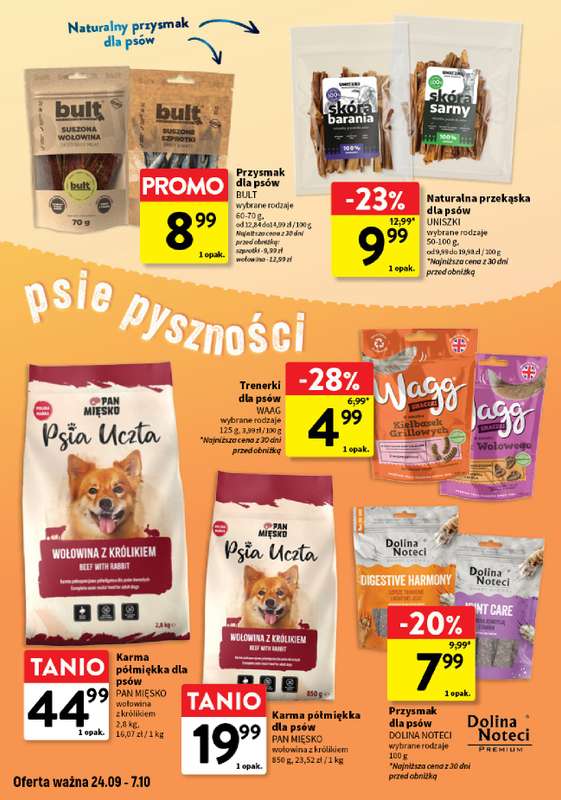 Intermarche - gazetka promocyjna Wszystko czego chcę dla pupila od czwartku 24.09 do środy 07.10 - strona 2