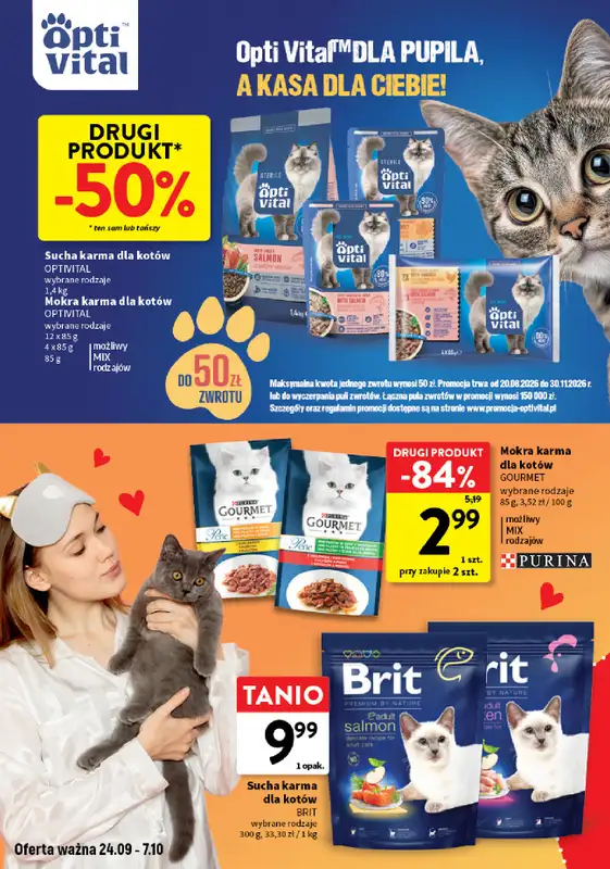 Intermarche - gazetka promocyjna Wszystko czego chcę dla pupila od czwartku 24.09 do środy 07.10 - strona 4