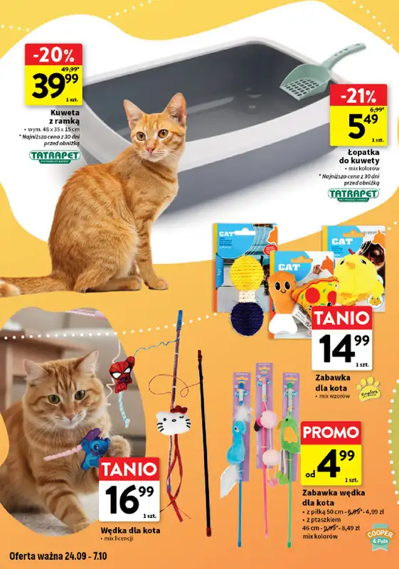 Intermarche - gazetka promocyjna Wszystko czego chcę dla pupila od czwartku 24.09 do środy 07.10 - strona 10