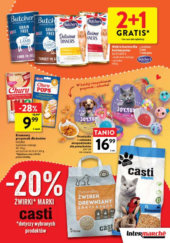 Intermarche - gazetka promocyjna Wszystko czego chcę dla pupila od czwartku 24.09 do środy 07.10 - strona 5