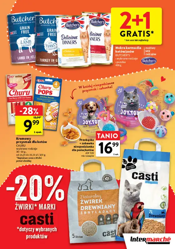 Intermarche - gazetka promocyjna Wszystko czego chcę dla pupila od czwartku 24.09 do środy 07.10 - strona 5