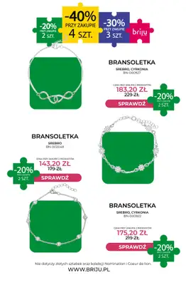 Briju - gazetka promocyjna Kupujesz więcej, zapłać mniej od poniedziałku 21.09 do środy 30.09 - strona 9